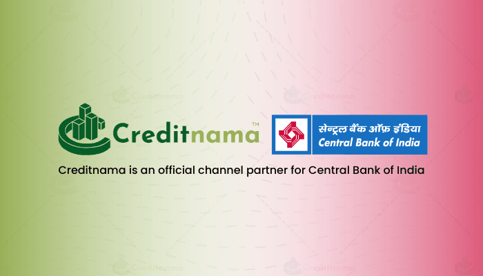 Central Bank of India Logo With Creditnama