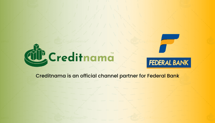 Federal Bank Logo With Creditnama