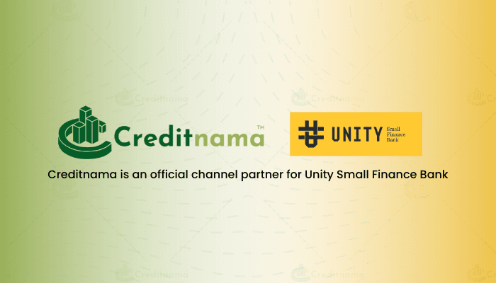 Unity Small Finance Bank Logo With Creditnama